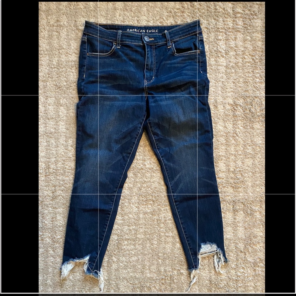 American eagle high rise jegging size 14